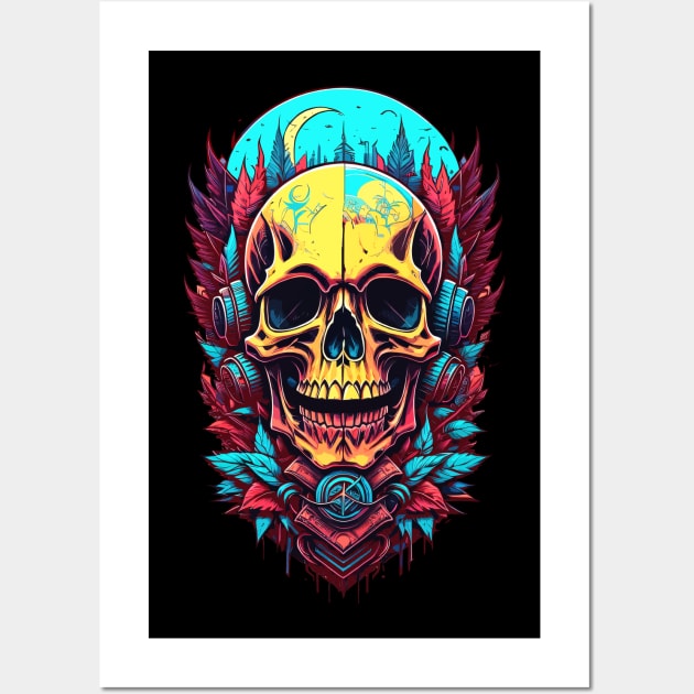 Skull Majestic Art Wall Art by DeathAnarchy